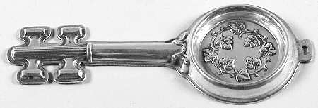 Sterling Hollowware Key Shape Sterling Wine Taster