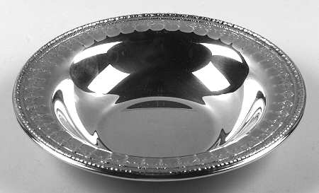 Riviera (Silverplate, Hollowware) Round Silverplate Vegetable Bowl