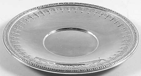 Riviera (Silverplate, Hollowware) 10" Sandwich Plate