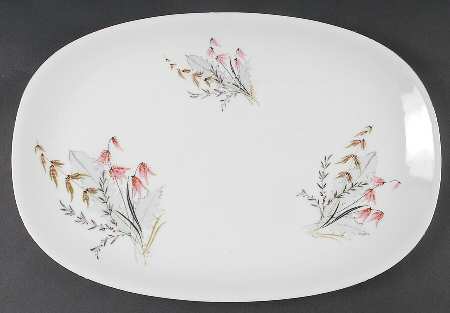 Mountain Bell 15" Oval Serving Platter