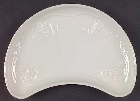 Grape Crescent Salad Plate by Red Cliff