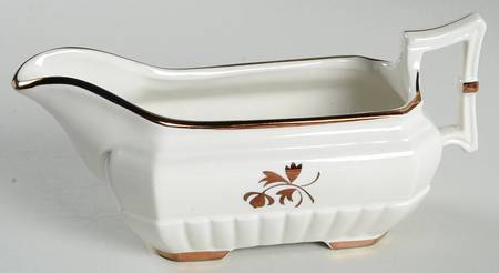 Tea Leaf Gravy Boat by Red Cliff