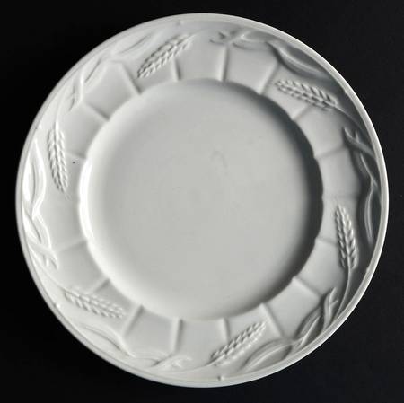 Wheat (Ribbed) Salad Plate by Red Cliff