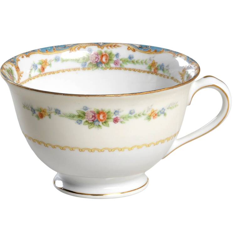 Bienville (Floral Center) Footed Cup