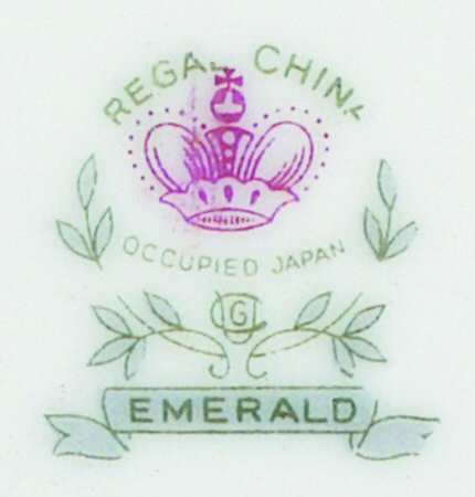 Emerald Bread & Butter Plate by Regal (Japan)