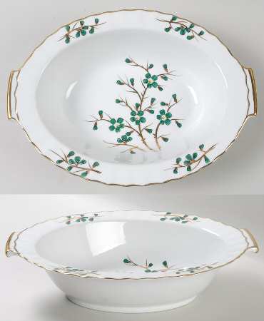 Emerald 11" Oval Vegetable Bowl