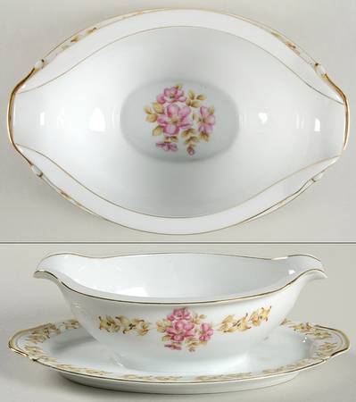 Fairmont Gravy Boat with Attached Underplate