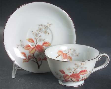 Fontaine Footed Cup & Saucer Set