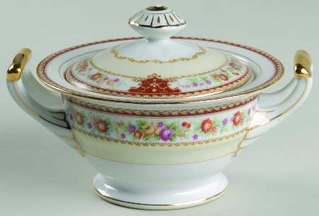 Lafayette Sugar Bowl & Lid