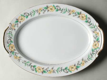 Loraine 16" Oval Serving Platter