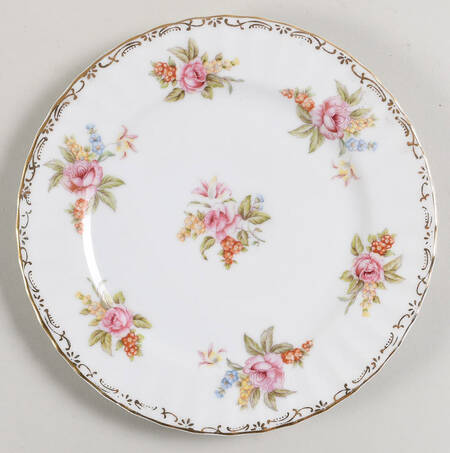 Mel Rose Salad Plate