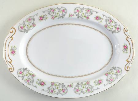 Minuet 12" Oval Serving Platter