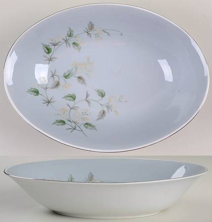 Paradise 10" Oval Vegetable Bowl by Regal (Japan)