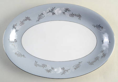 Platina 14" Oval Serving Platter