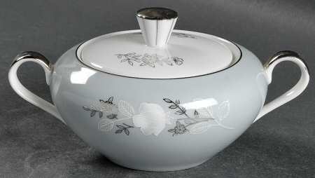 Platina Sugar Bowl & Lid
