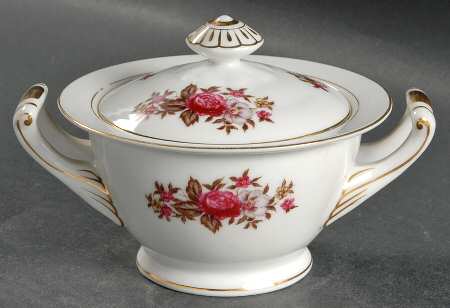 Rosedale Sugar Bowl & Lid