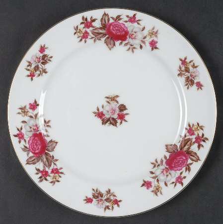 Rosedale Salad Plate by Regal (Japan)