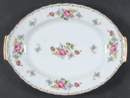 Spring Glory 12" Oval Serving Platter