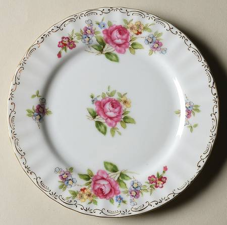 Spring Glory Bread & Butter Plate