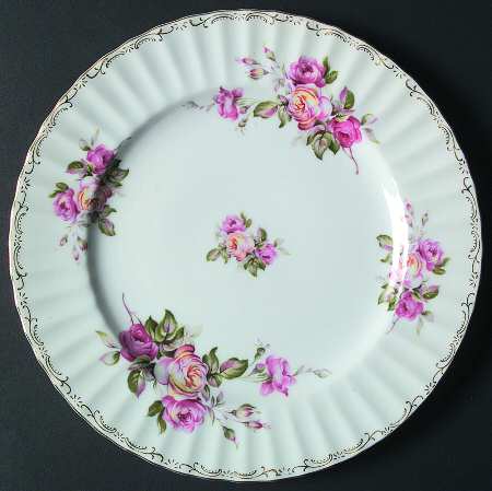 Spring Rose Dinner Plate