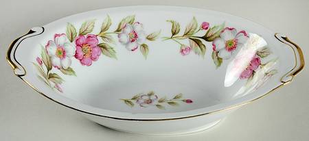 Spring Tine 10" Oval Vegetable Bowl