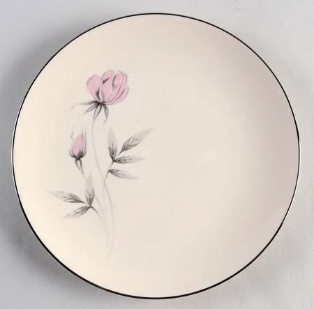Dusty Rose Salad Plate