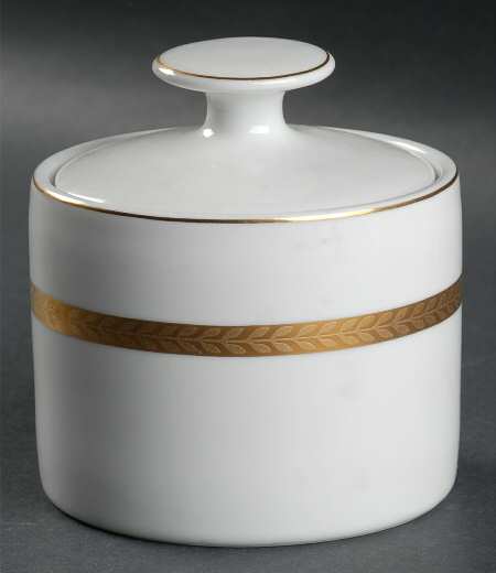 Imperial Gold Sugar Bowl & Lid