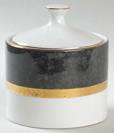 Imperial Gray Sugar Bowl & Lid