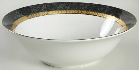 Imperial Gray 9" Round Vegetable Bowl