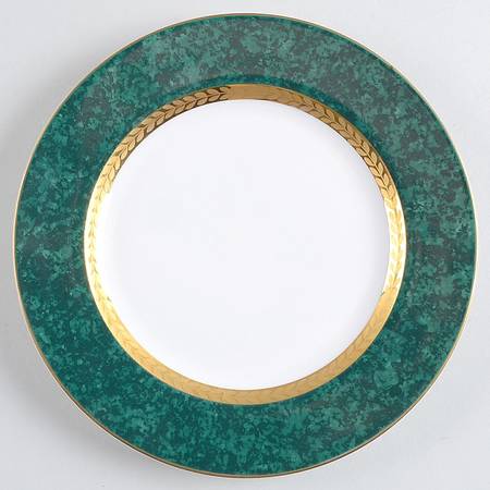 Imperial Malachite Salad Plate