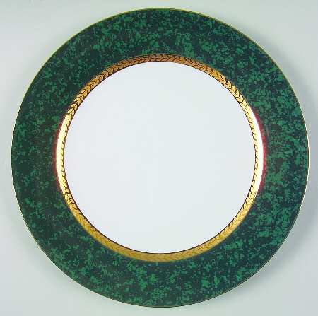 Imperial Malachite Dinner Plate