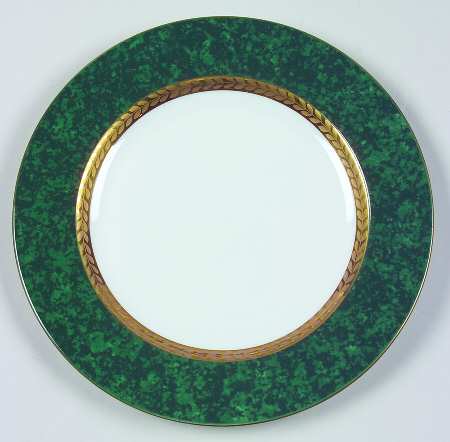 Imperial Malachite Salad Plate