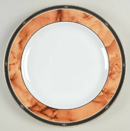 Wood Garland Dinner Plate