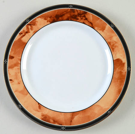 Wood Garland Salad Plate