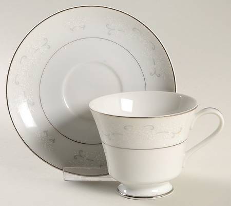 Florence Footed Cup & Saucer Set