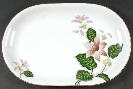 Nocturne 16" Oval Serving Platter