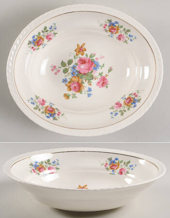 REV2 9" Oval Vegetable Bowl