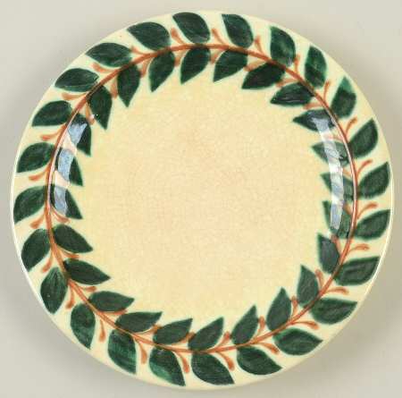 Ardennes Forest Green Salad Plate