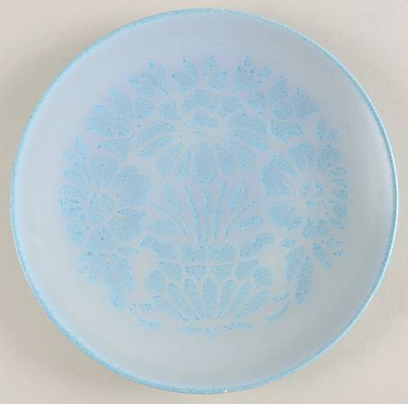 Blue Shadows Salad Plate
