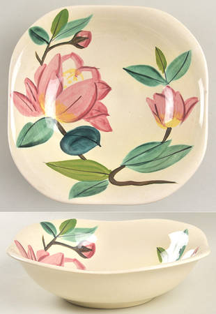 Blossom Time Green 8" Round Vegetable Bowl by Red Wing