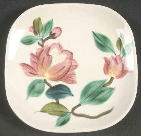 Blossom Time Green Bread & Butter Plate