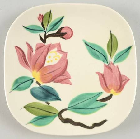 Blossom Time Green Salad Plate