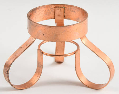 Bob White Copper Metal Stand For Cruet Set