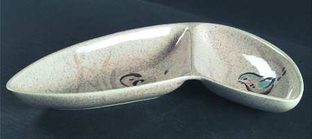 Bob White 14" Oval Divided Vegetable Bowl
