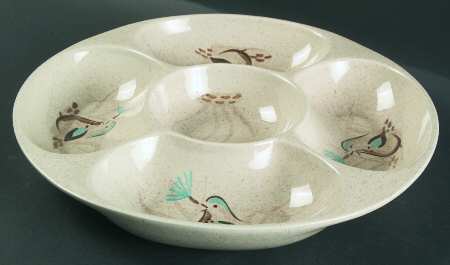 Bob White 5 Section Nut Bowl