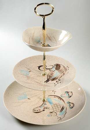 Bob White 3-Tiered Serving Tray (DP, SP, FR)