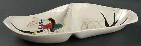 Capistrano 13" Oval Divided Vegetable Bowl