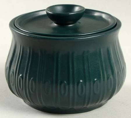 Charstone Bleu Sugar Bowl & Lid