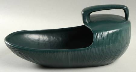 Charstone Bleu 10" Oval Handled Serving Bowl
