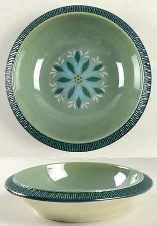 Charstone Bleu 9" Round Vegetable Bowl